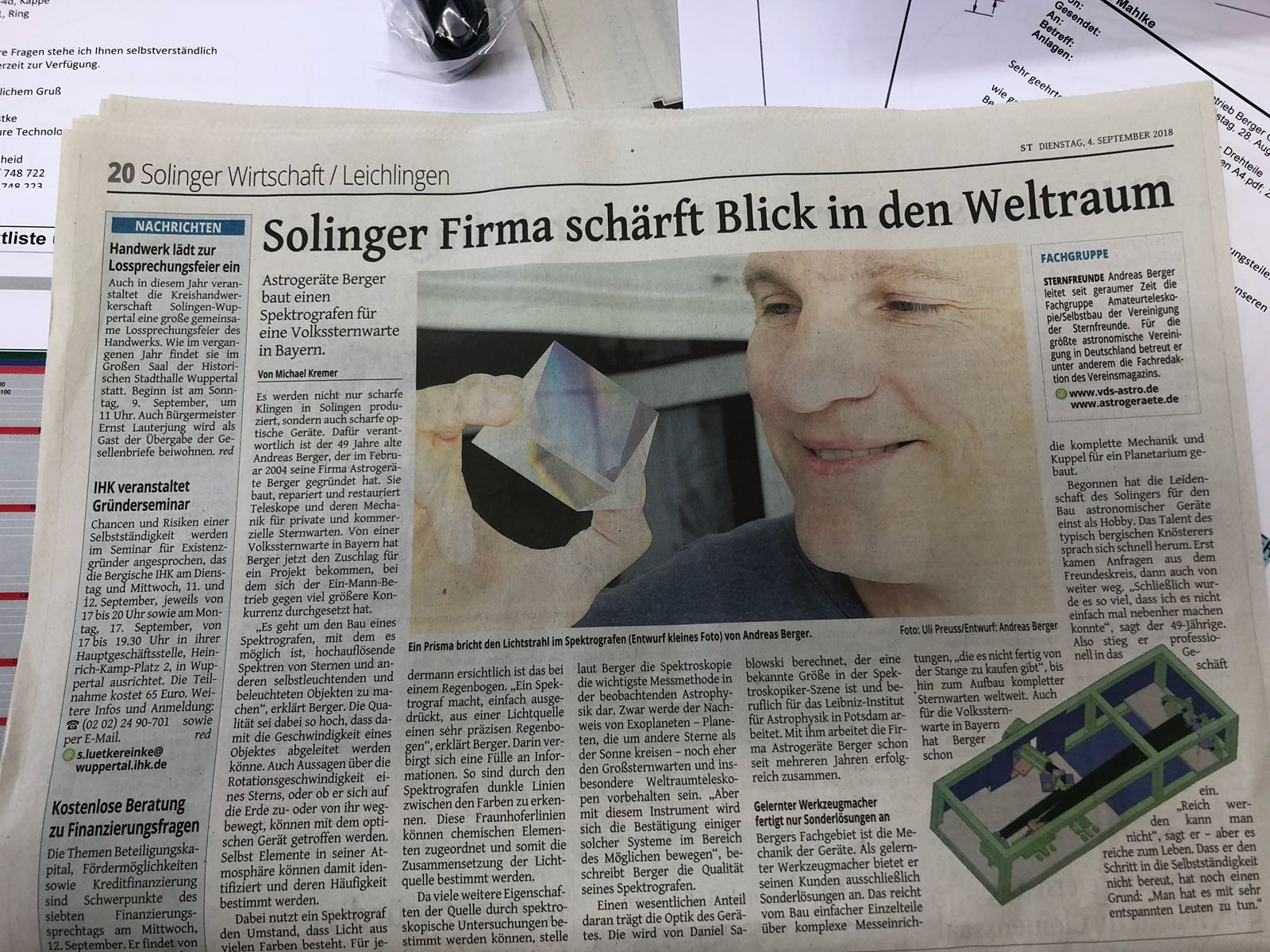 Zeitungsartikel